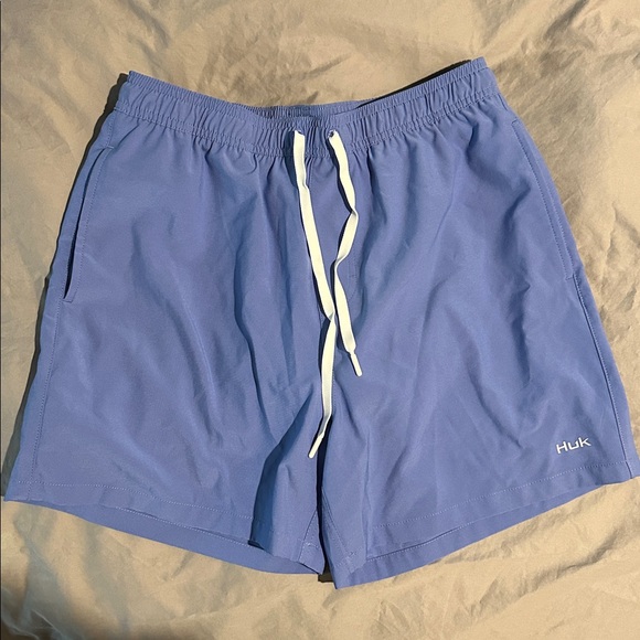 Huk Other - Huk Men's Blue Hybrid Athletic/Swim Shorts